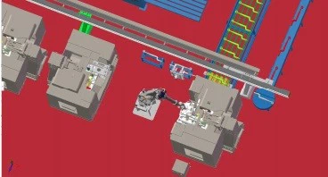 chassis processing line